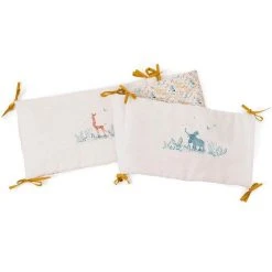 Moulin Roty Cream Baobab Crib Bumper