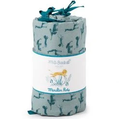 Moulin Roty Blue Baobab Crib Bumper