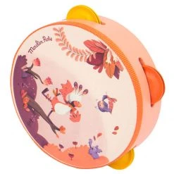 Moulin Roty Coral Jungle Tambourine