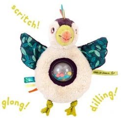Moulin Roty Pakou Jungle Toucan Ball Rattle Toy
