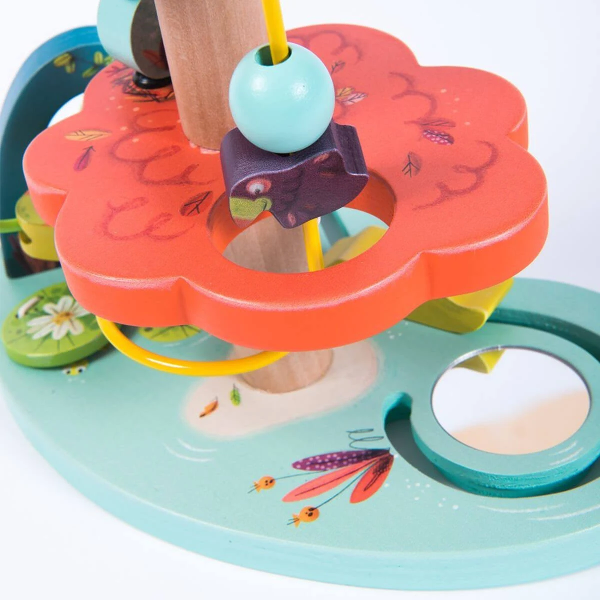 Moulin Roty Jungle Wooden Ball Circuit 7 Moulin Roty Jungle Wooden Ball Circuit