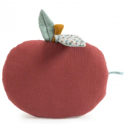 Moulin Roty After The Rain Apple Throw Pillow