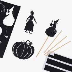 Moulin Roty Cardboard Theater and Cinderella Shadows Toy