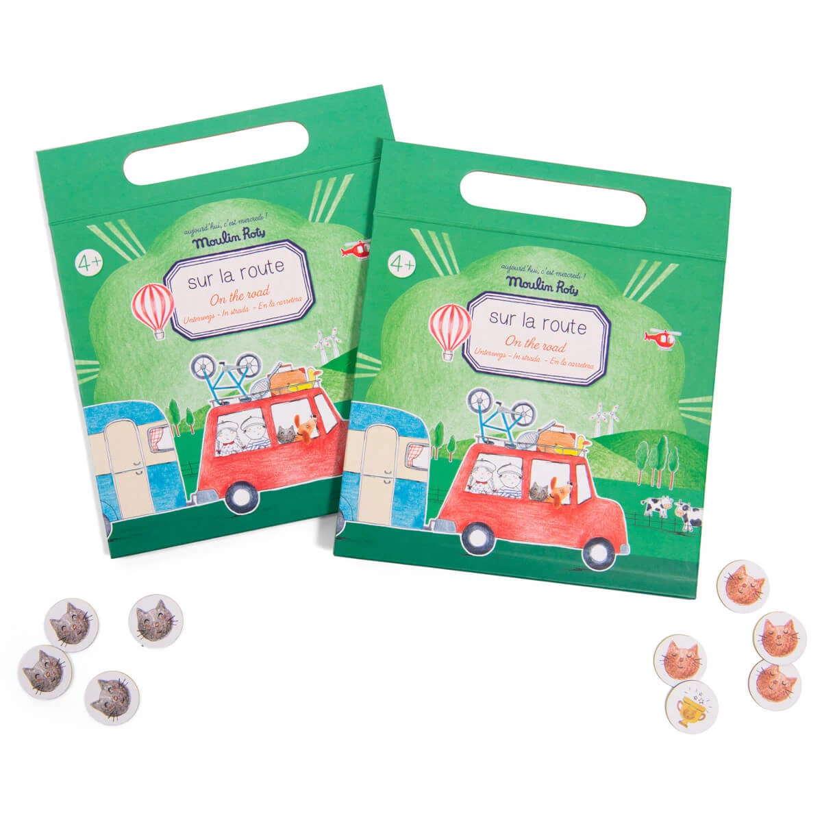 Moulin Roty Juego Magnetico en La Carretera 5 Moulin Roty Juego Magnetico en La Carretera