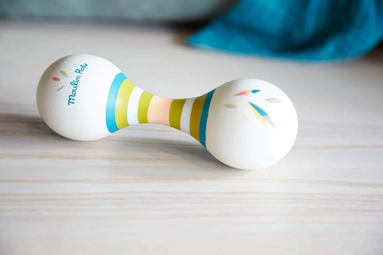 Moulin Roty Wooden Illustrated Maracas 8 Moulin Roty Wooden Illustrated Maracas