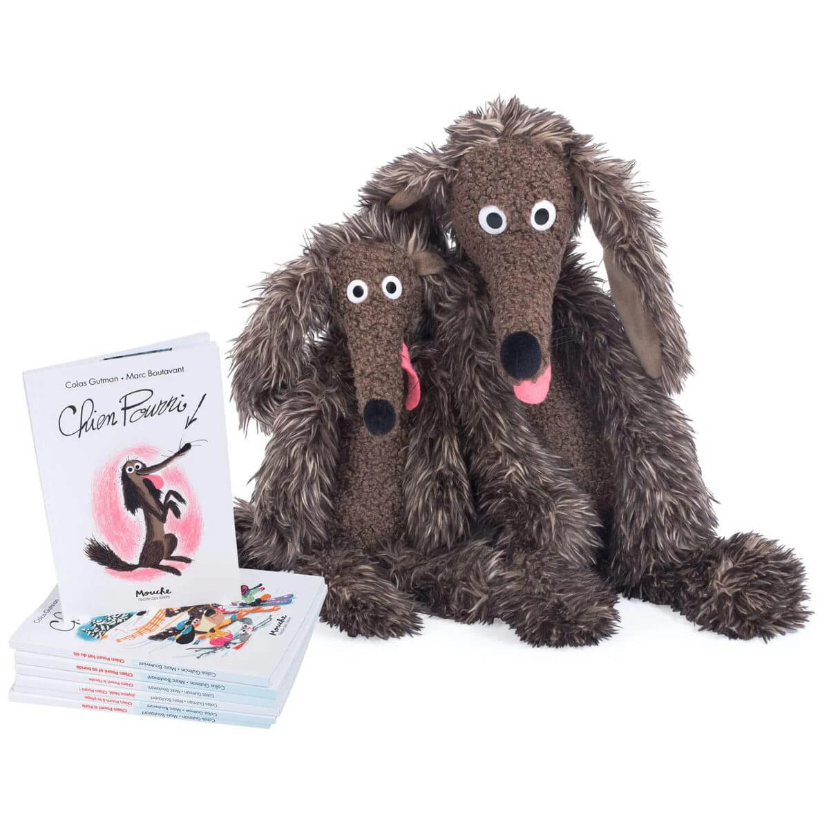 Moulin Roty 36cm Stinky Dog Soft Toy 7 Moulin Roty 36cm Stinky Dog Soft Toy