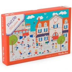 Moulin Roty 150 pieces At Recess Puzzle Toy