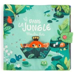 Moulin Roty Large Jungle Activities Textile Book