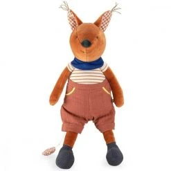 Moulin Roty Muñeco Musical Ardilla Manzana Del Bosque