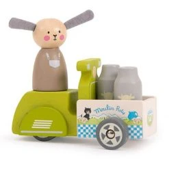 Moulin Roty Motocarro Del Lechero Gran Familia