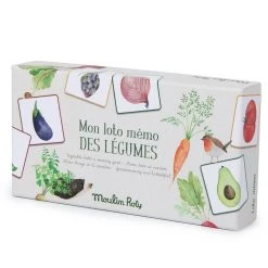 Moulin Roty Mon Loto Memo Des Legumes Memory Game