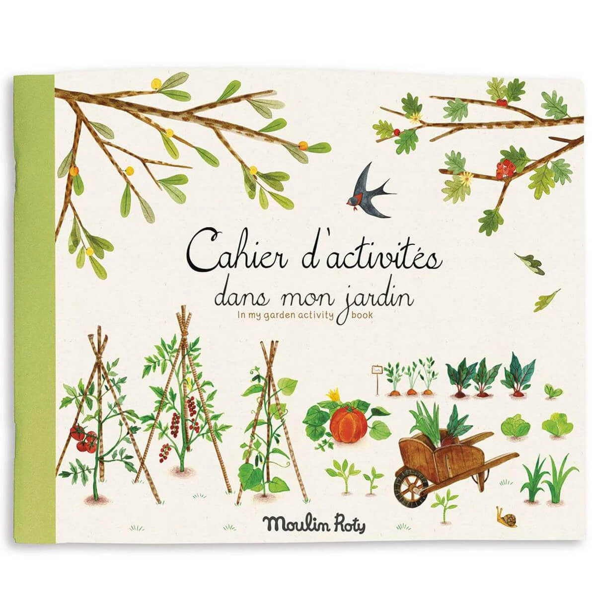 Moulin Roty The Garden Activity Book 3 Moulin Roty The Garden Activity Book