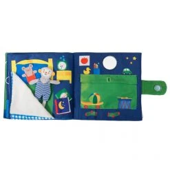 Moulin Roty Large Textile My Day Popipop Activity Book