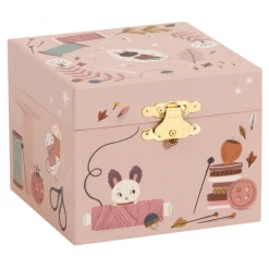 Moulin Roty Chest After The Rain Music Box