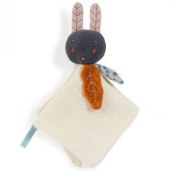 Moulin Roty Cream After the Rain Doudou Rabbit Toy