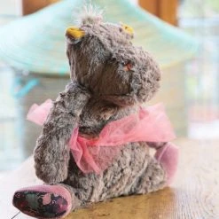 Moulin Roty Ballerina Hippo Plush Toy