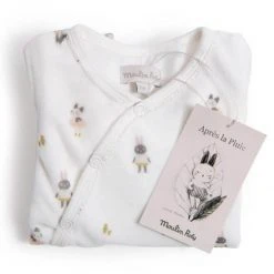 Moulin Roty Pijama de terciopelo personajes Después de la lluvia