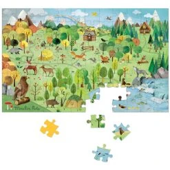 Moulin Roty 96 Pieces Forest Explorer Puzzle Toy