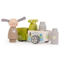 Moulin Roty Motocarro Del Lechero Gran Familia