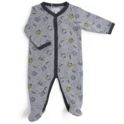 Moulin Roty Pijama de algodón gatitos Moustaches