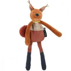 Moulin Roty Doudou Sonajero Ardilla Manzana Del Bosque