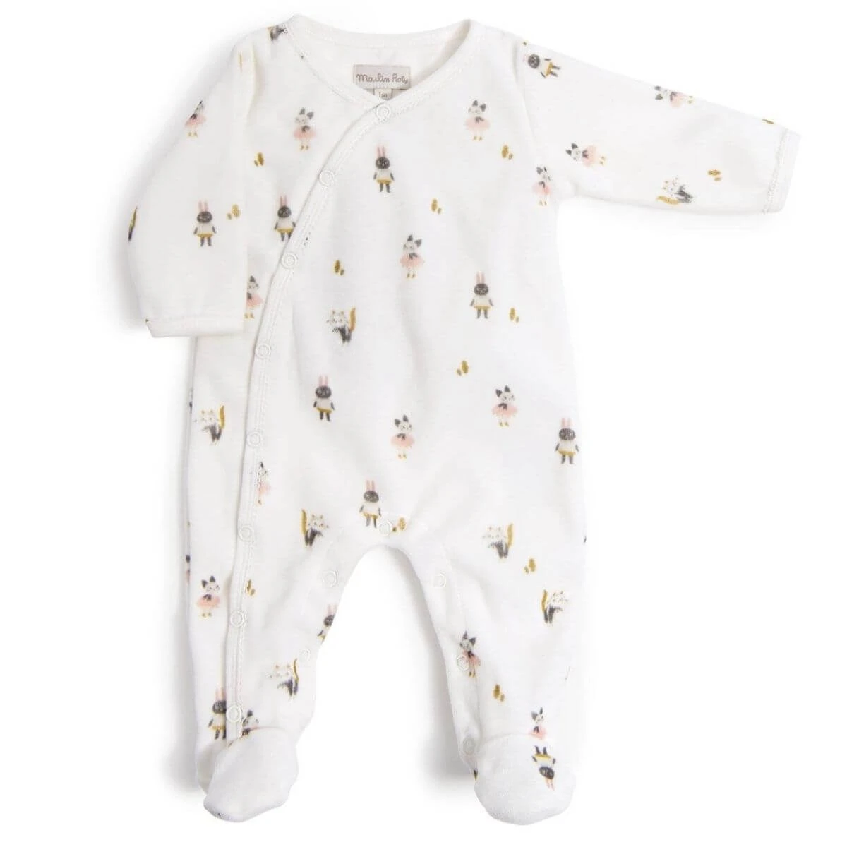 Moulin Roty Pijama de terciopelo personajes Después de la lluvia 3 Moulin Roty Pijama de terciopelo personajes Después de la lluvia