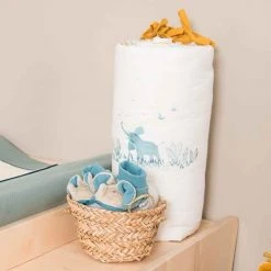 Moulin Roty Cream Baobab Crib Bumper