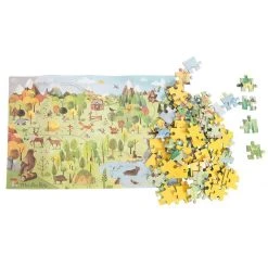 Moulin Roty 96 Pieces Forest Explorer Puzzle Toy