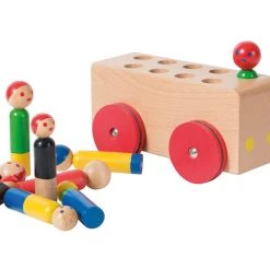Moulin Roty Wooden Bus Toy