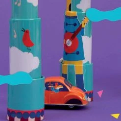 Moulin Roty Caleidoscopio Catalejo de Metal Jirafa