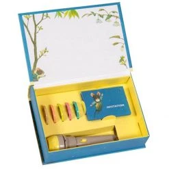 Moulin Roty Libro Linterna Proyector De Historias Familia De Ratones