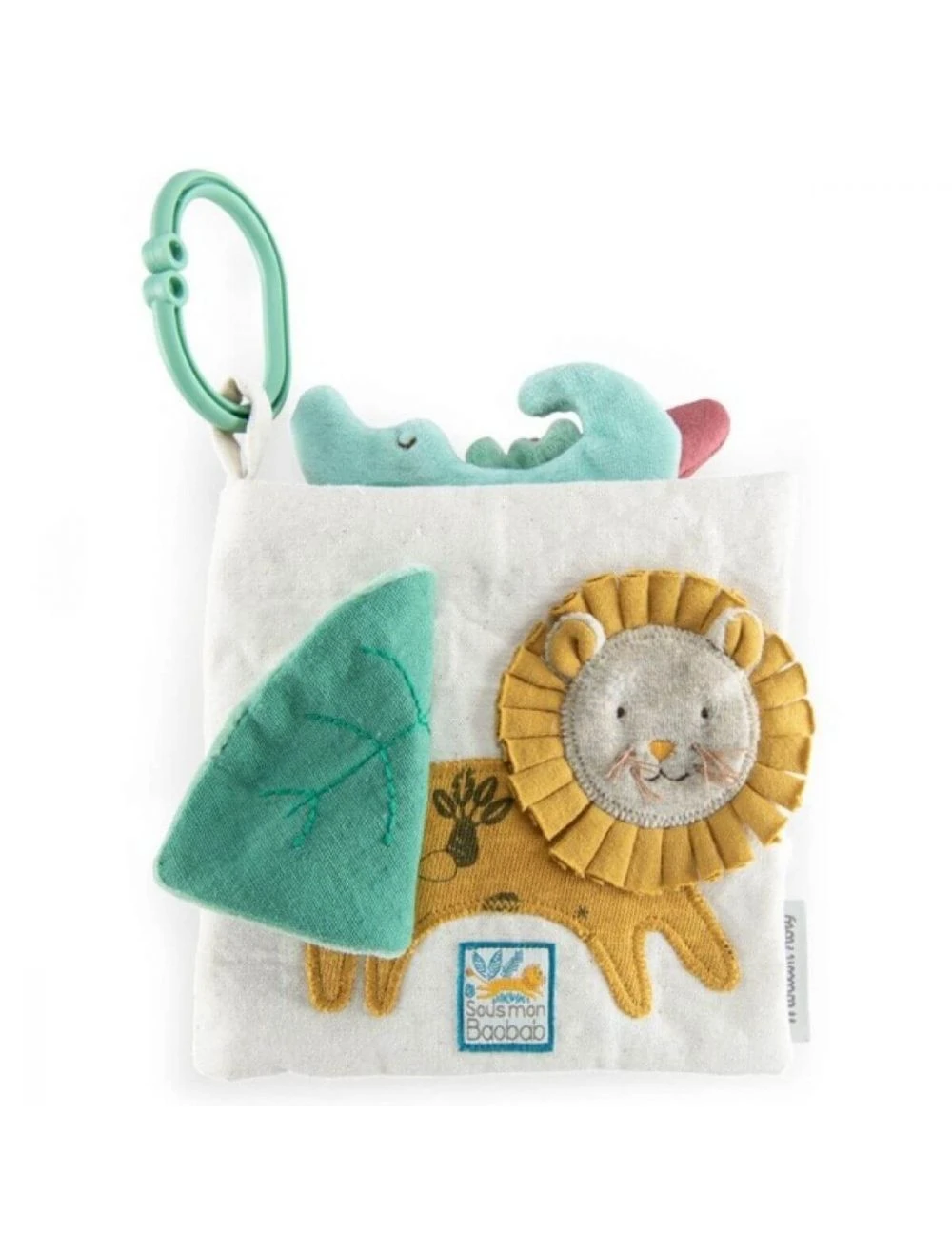 Moulin Roty Libro textil de actividades Baobab 3 Moulin Roty Libro textil de actividades Baobab