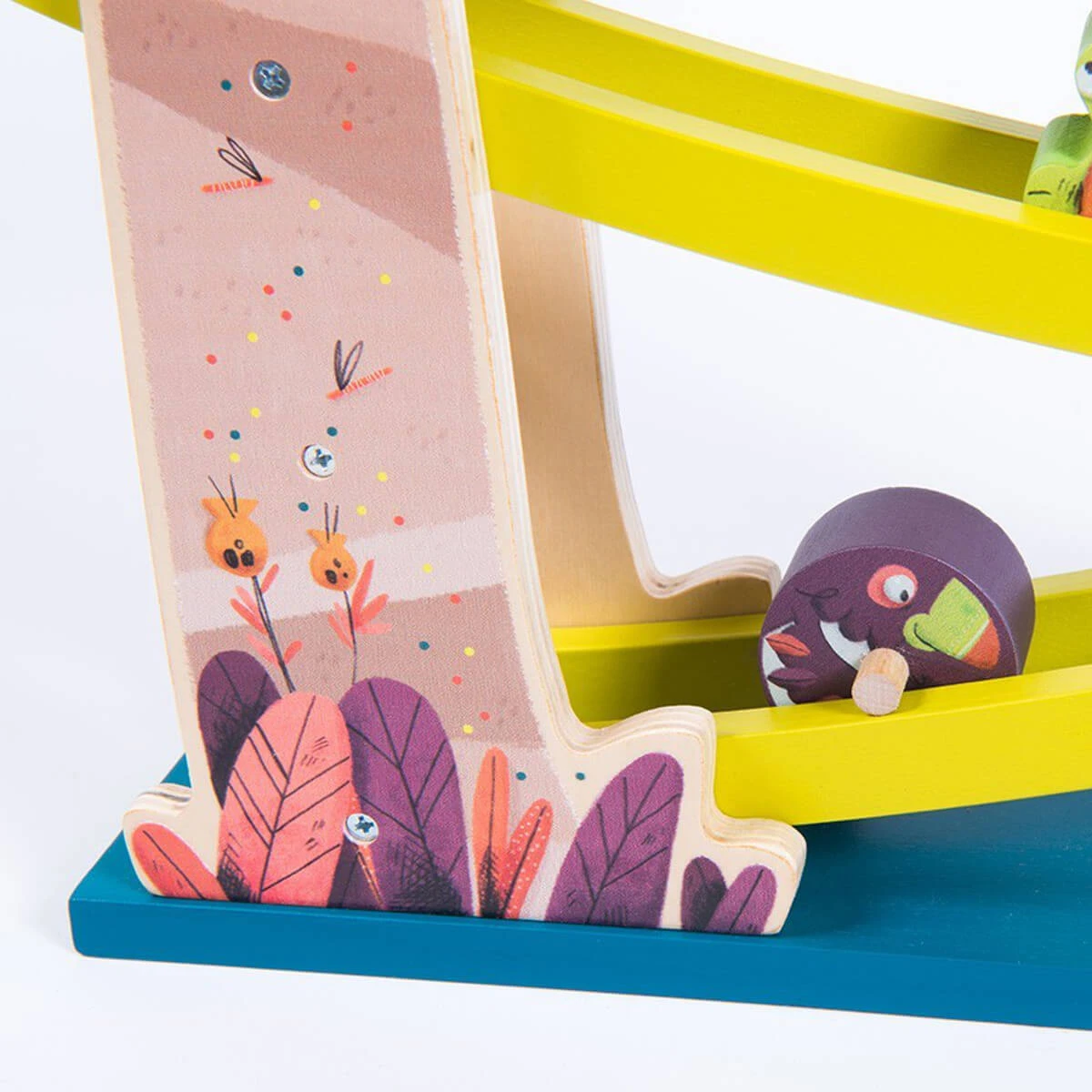 Moulin Roty Cascading Jungle Spinning Tops 6 Moulin Roty Cascading Jungle Spinning Tops