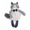 Moulin Roty Light Gray Fernand Mustaches Kitten 2 Moulin Roty Light Gray Fernand Mustaches Kitten