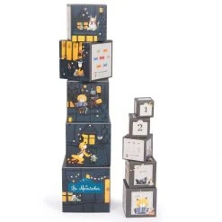 Moulin Roty Cubos Apilables Moustaches