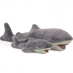 Moulin Roty Shark Plush Toy Small 5 Moulin Roty Shark Plush Toy Small
