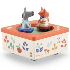 Moulin Roty Caja De Música Manzana Del Bosque