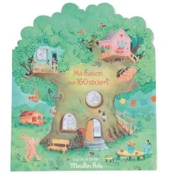 Moulin Roty Big Family Sticker Notebook