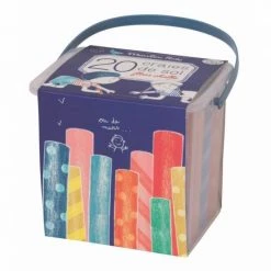 Moulin Roty Box of 20 Floor Chalks